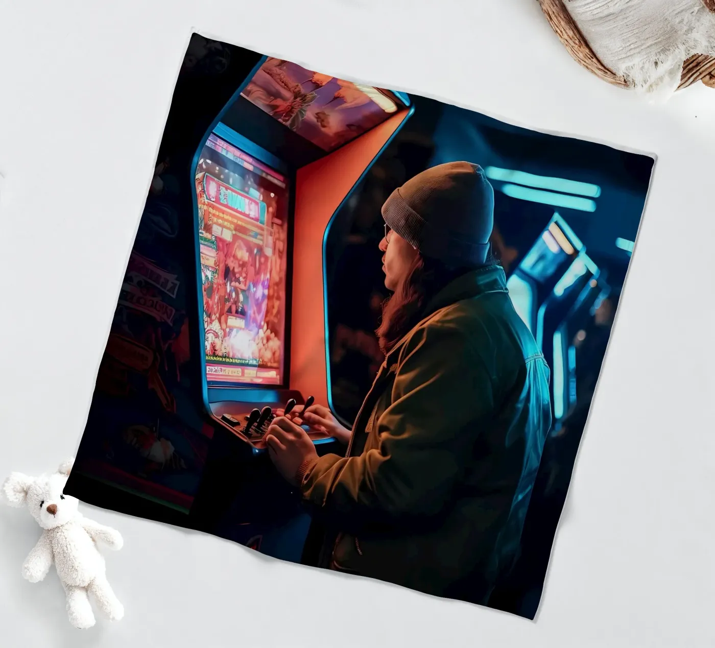 Poster fleece blanket by Mikesell