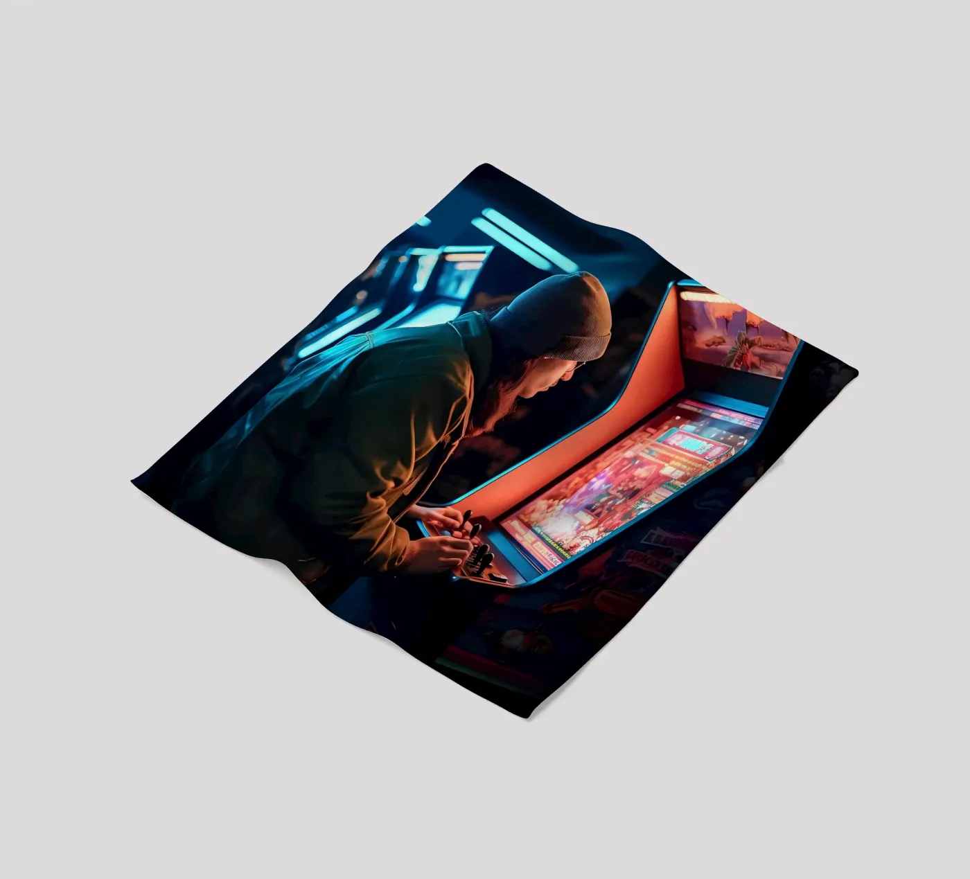 Poster fleece blanket by Mikesell