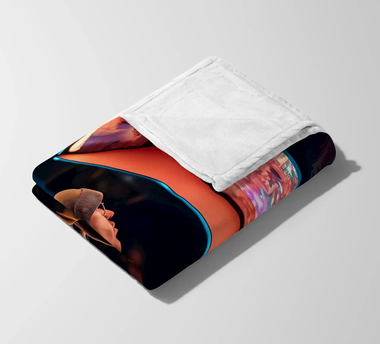 Poster fleecedeken van Mikesell