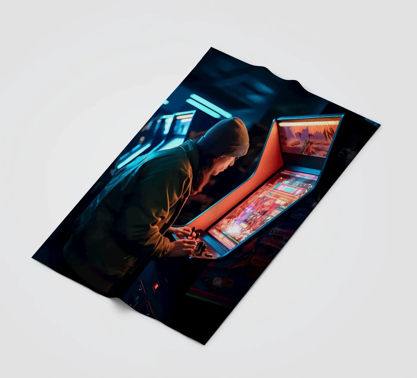 Poster fleece blanket by Mikesell