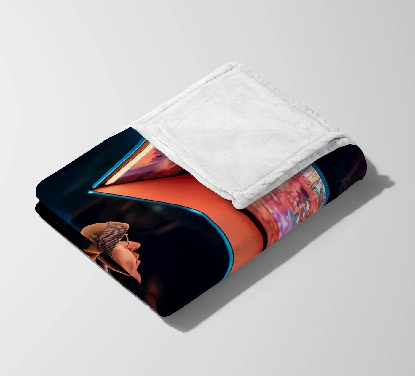 Poster fleece blanket by Mikesell
