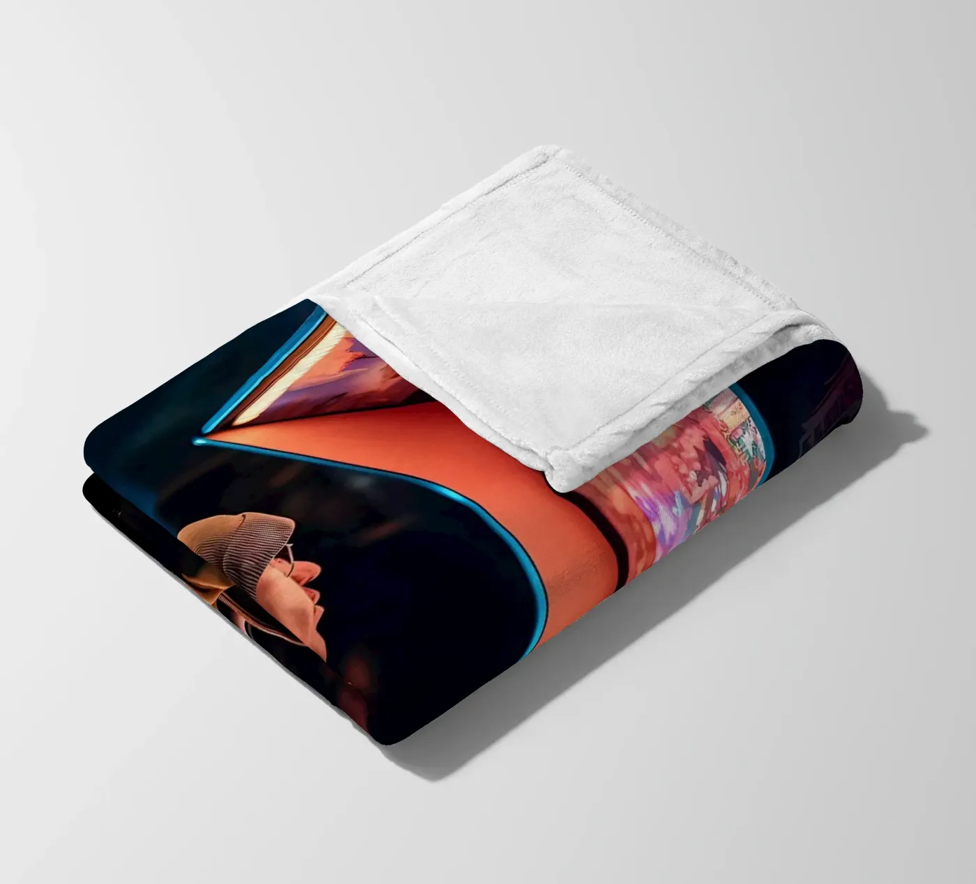 Poster fleece blanket by Mikesell