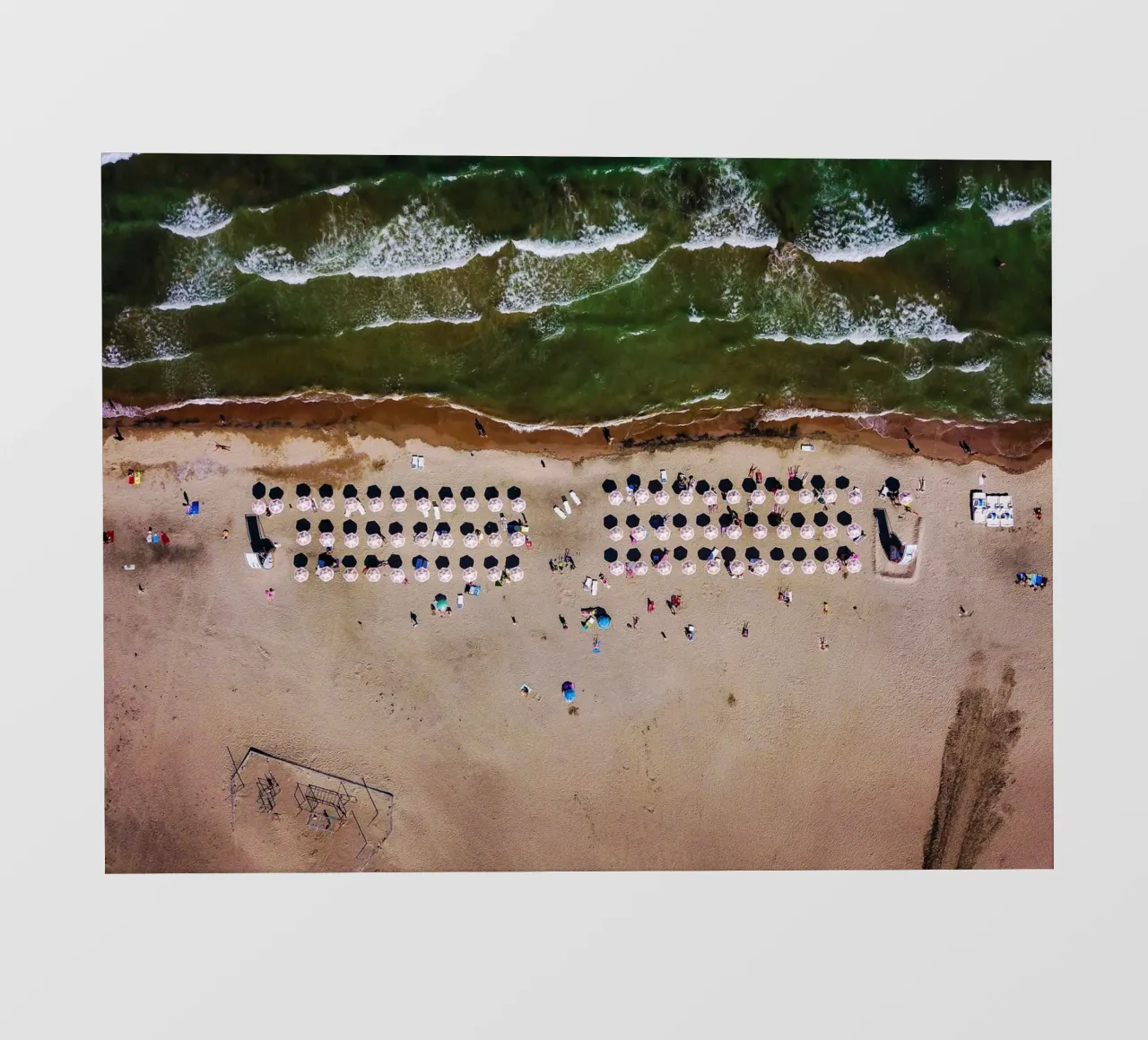 Green Seas pvc cover by Framative