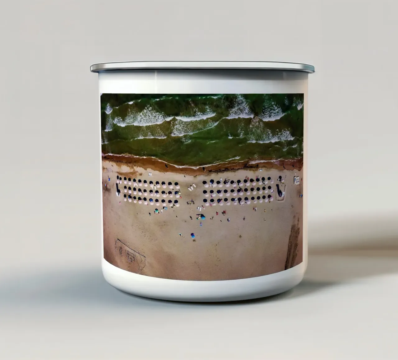 Green Seas tazza in smalto da Framative
