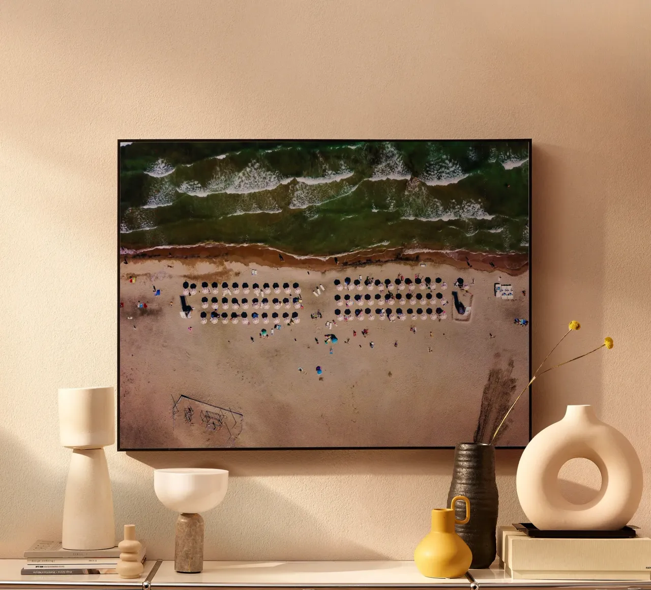 Green Seas alu-dibond by Framative