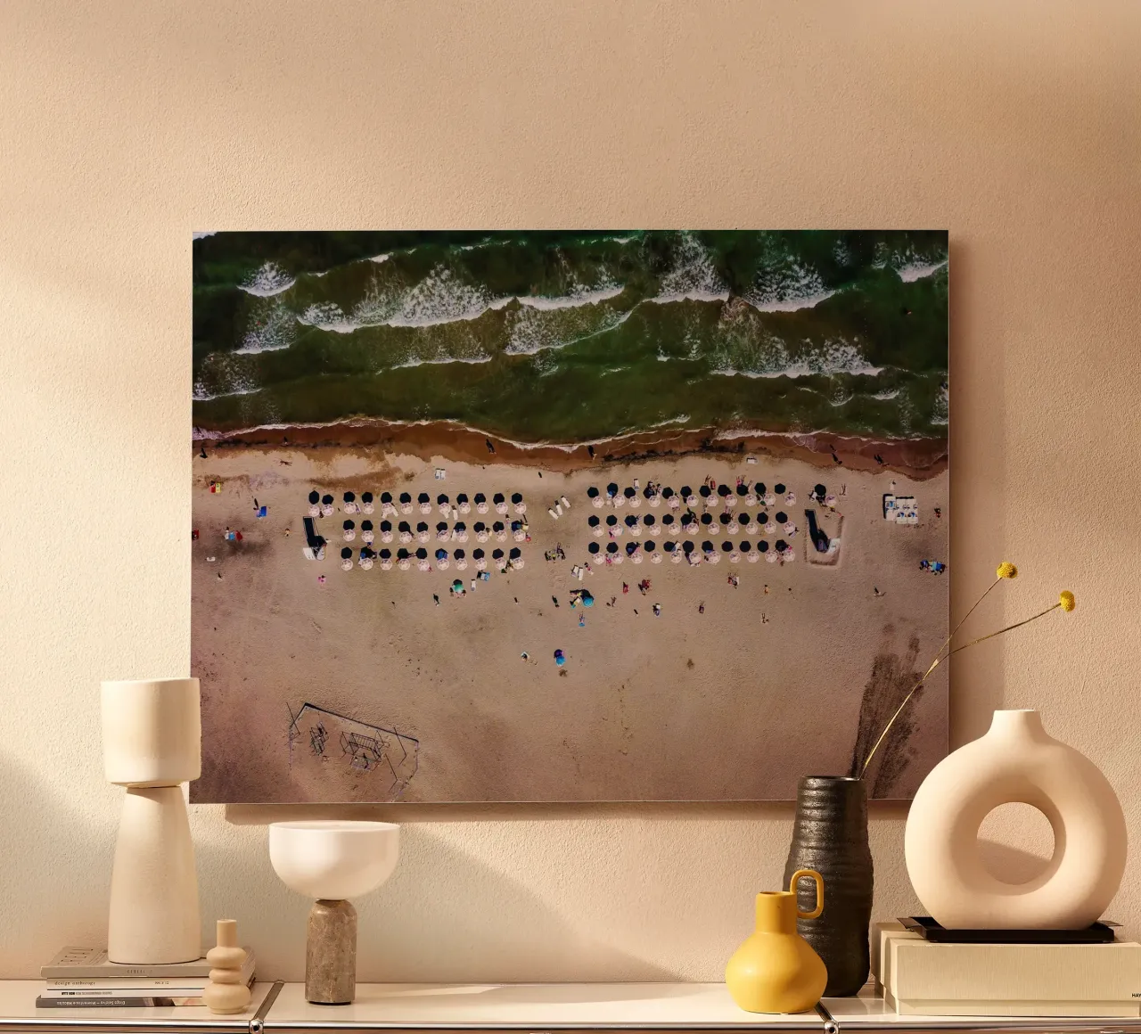 Green Seas alu-dibond by Framative