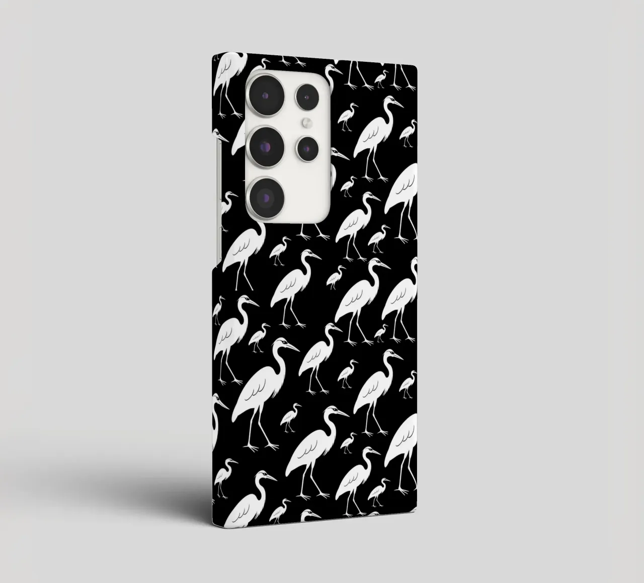 Egrets pattern coque samsung de baobabprintstore