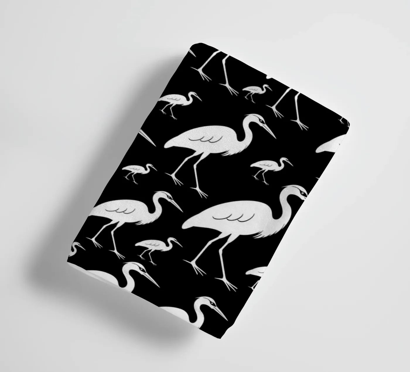 Egrets pattern asciugamano da bagno da baobabprintstore