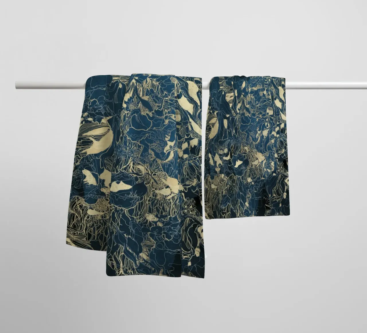 my forest reflections towel by Giulio Iurissevich