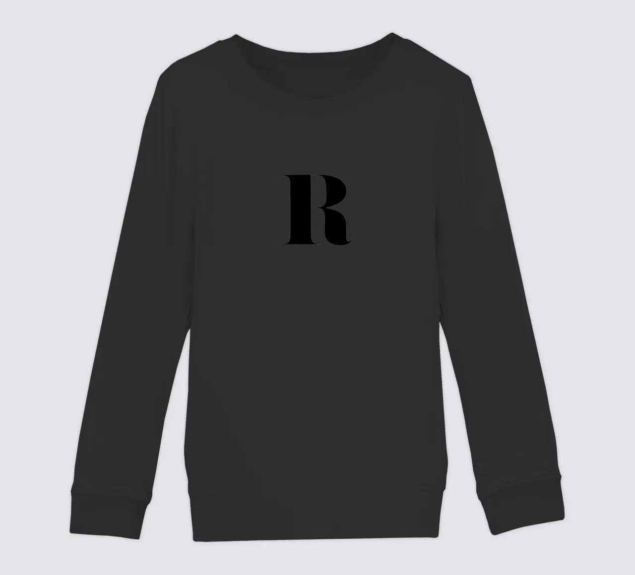 R felpa bambino da Mottos by Sinan Saydik