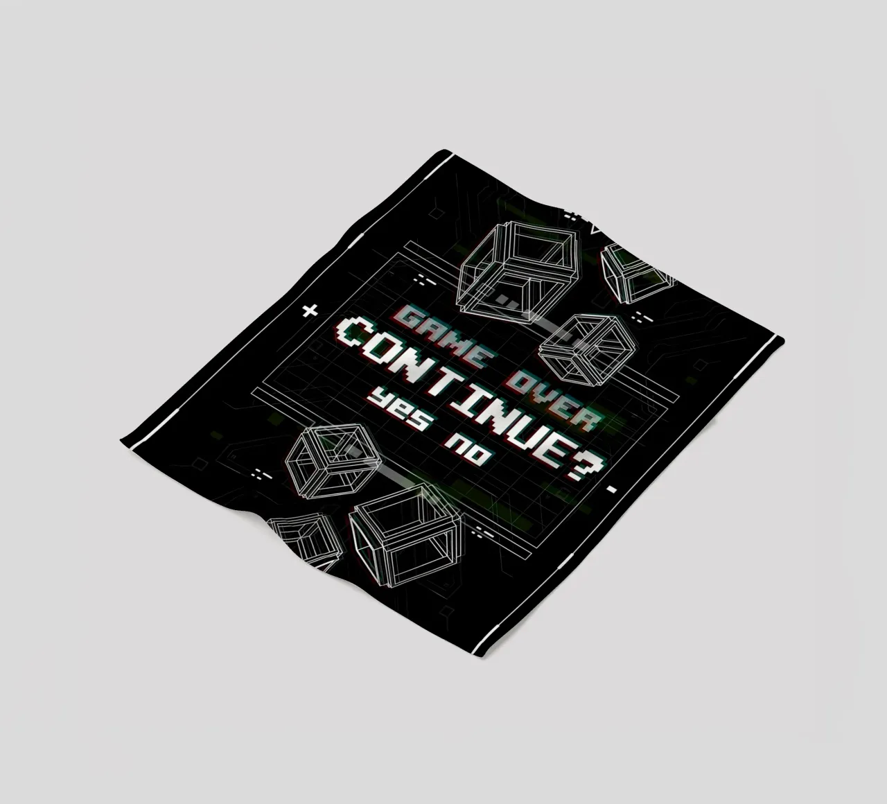 Game Over coperta in pile da Delaplane