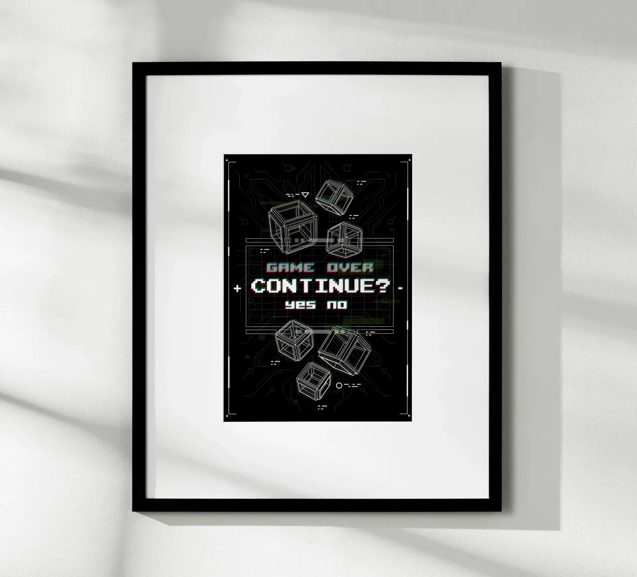 Game Over poster da Delaplane