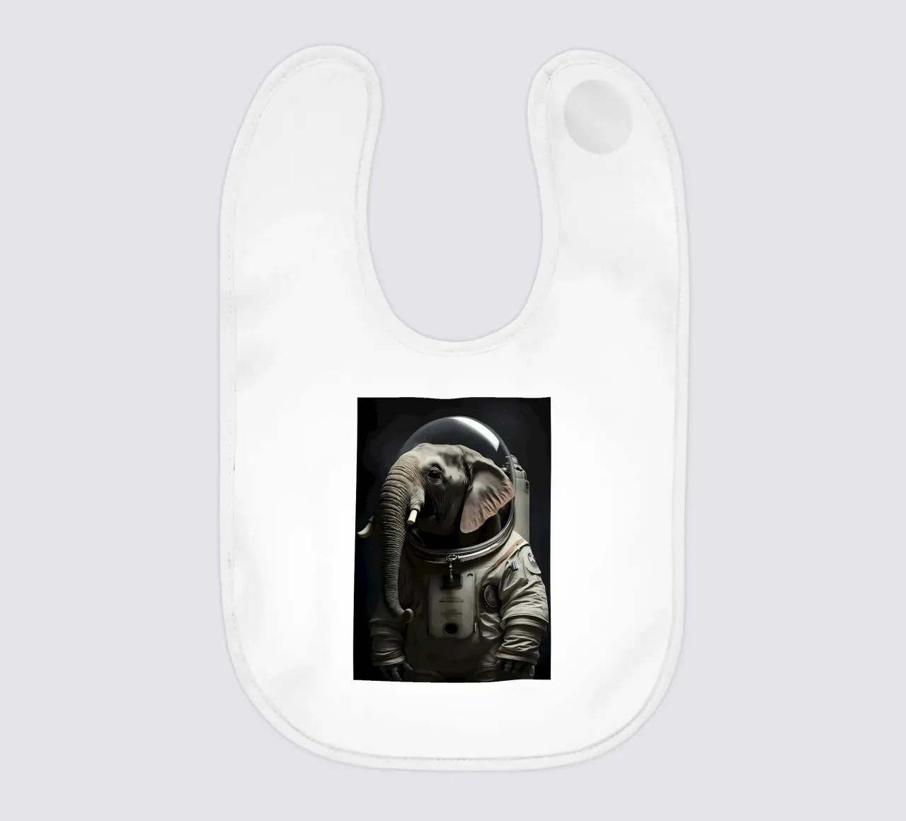 Elefante astronauta bavaglino da Mikesell