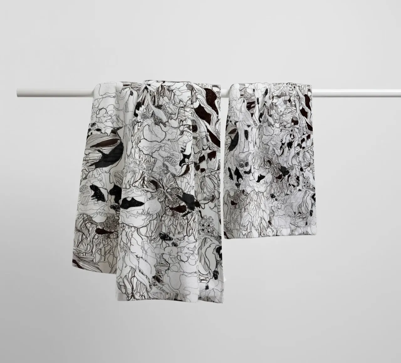 the condor and the eagle towel by Giulio Iurissevich