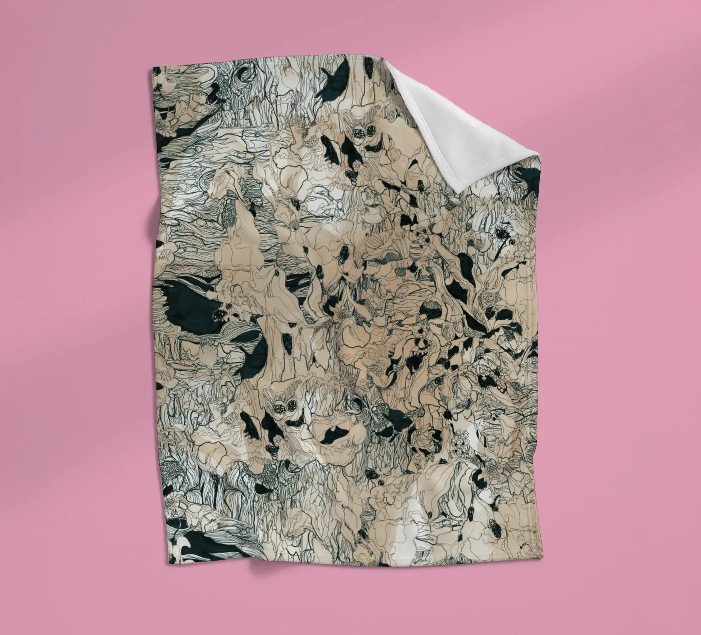 de condor 2 fleecedeken van Giulio Iurissevich