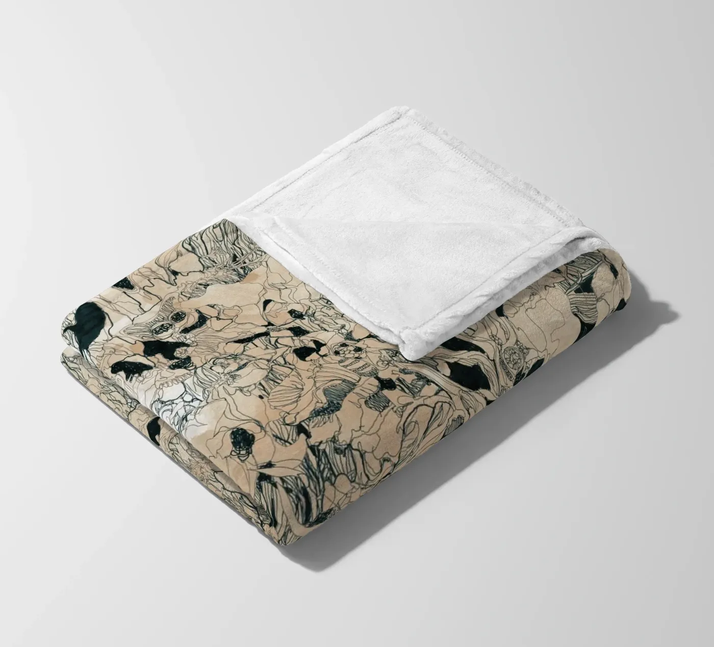 de condor 2 fleecedeken van Giulio Iurissevich