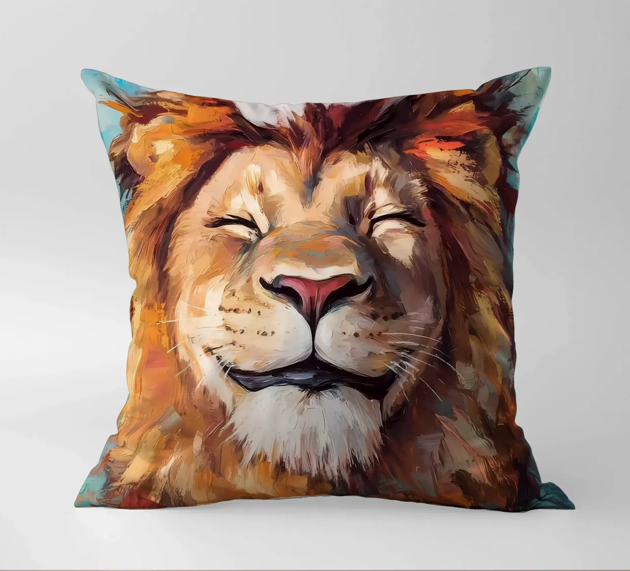Lion avec papier hygiénique coussin de Ginnery