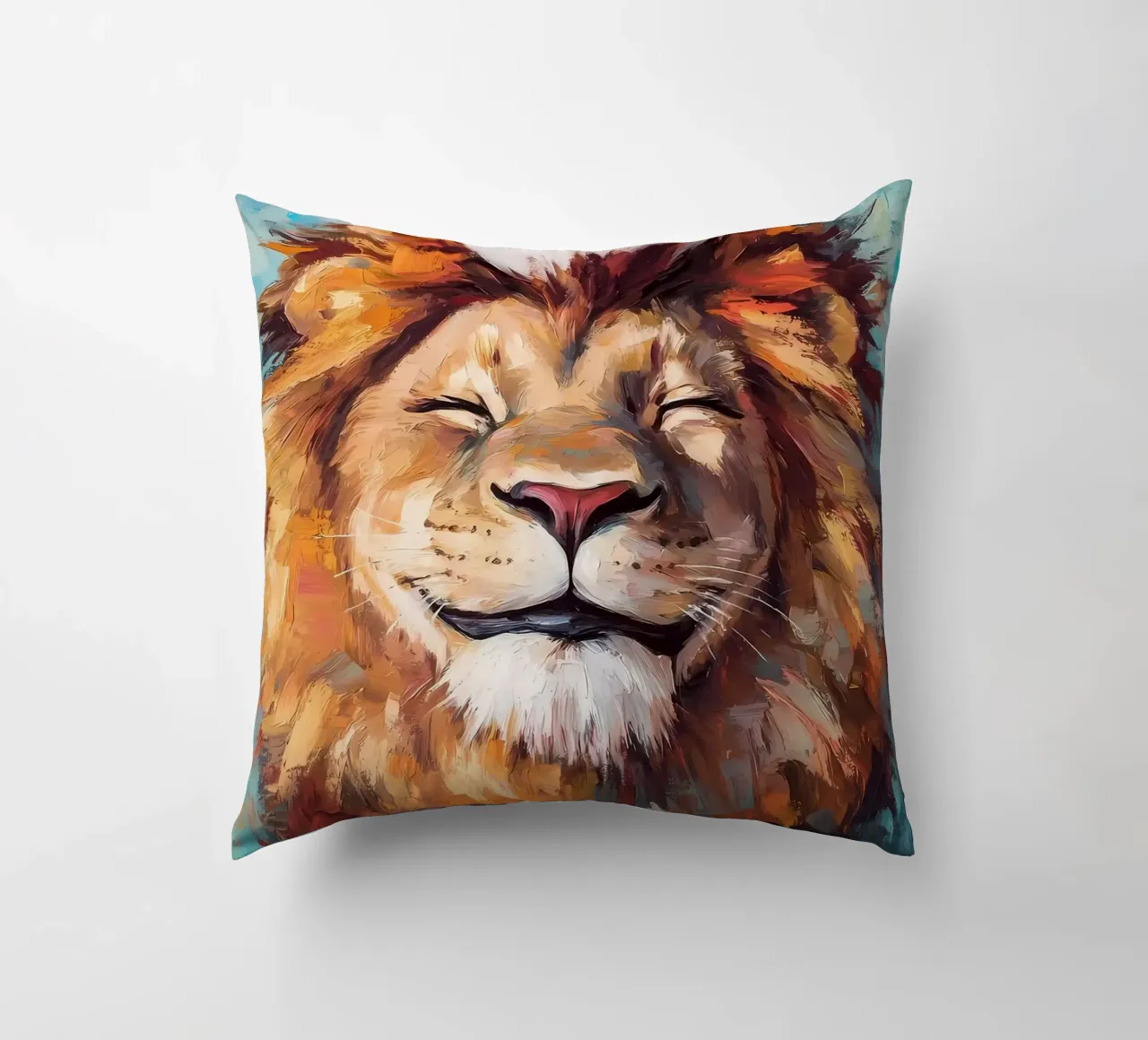 Lion avec papier hygiénique coussin de Ginnery
