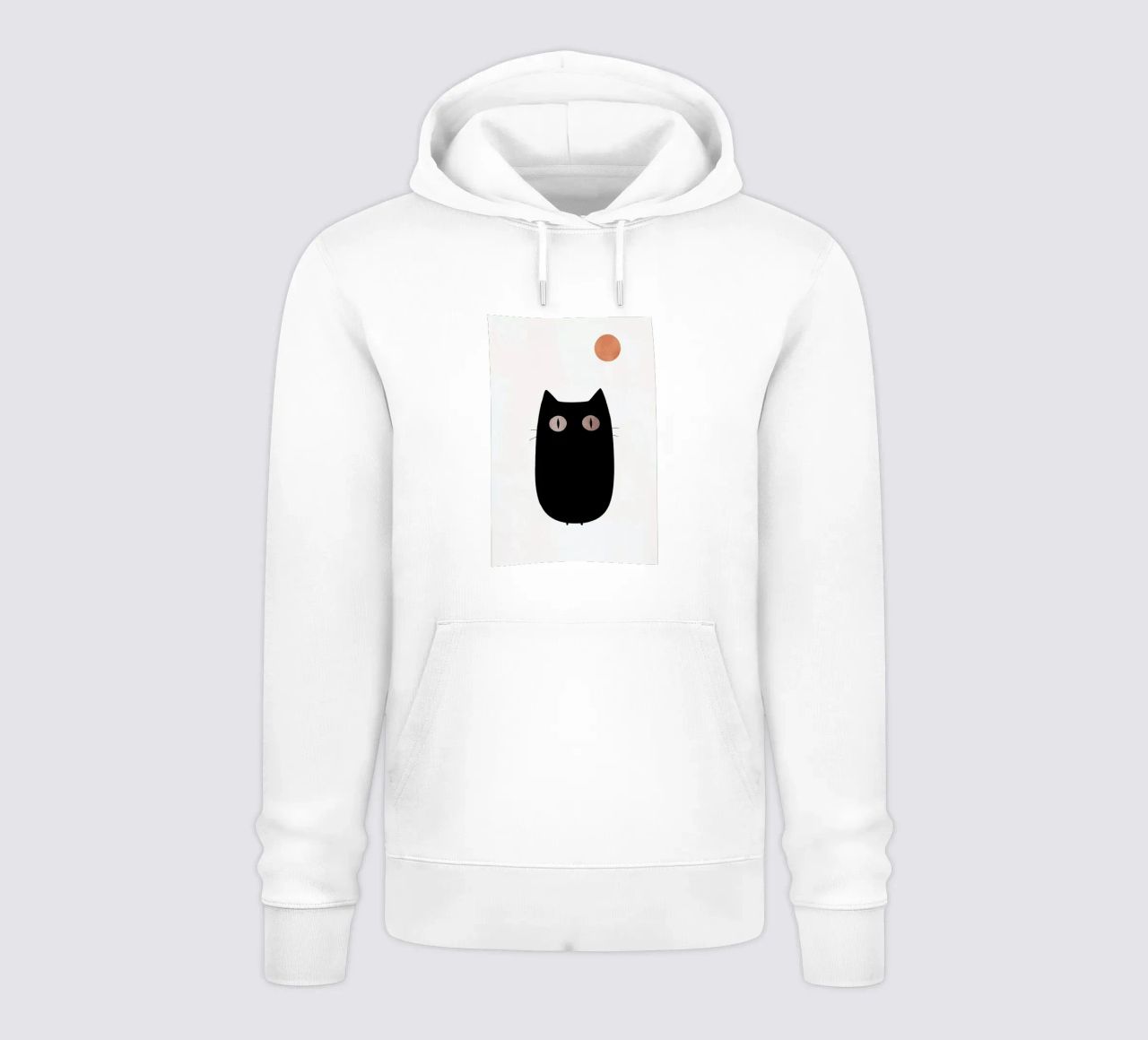 Meow felpa con cappuccio da Kubistika