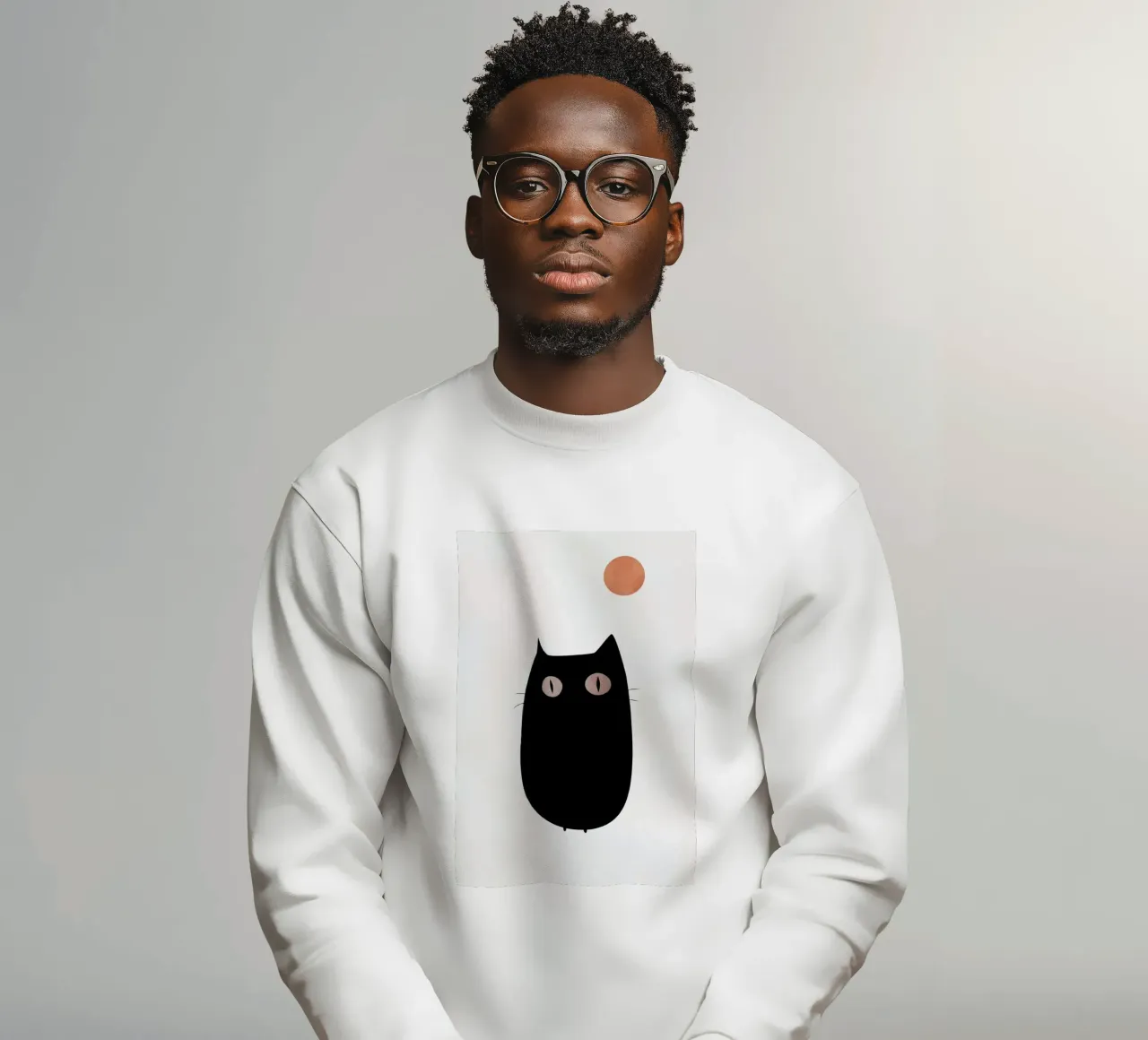 Meow sweatshirt van Kubistika