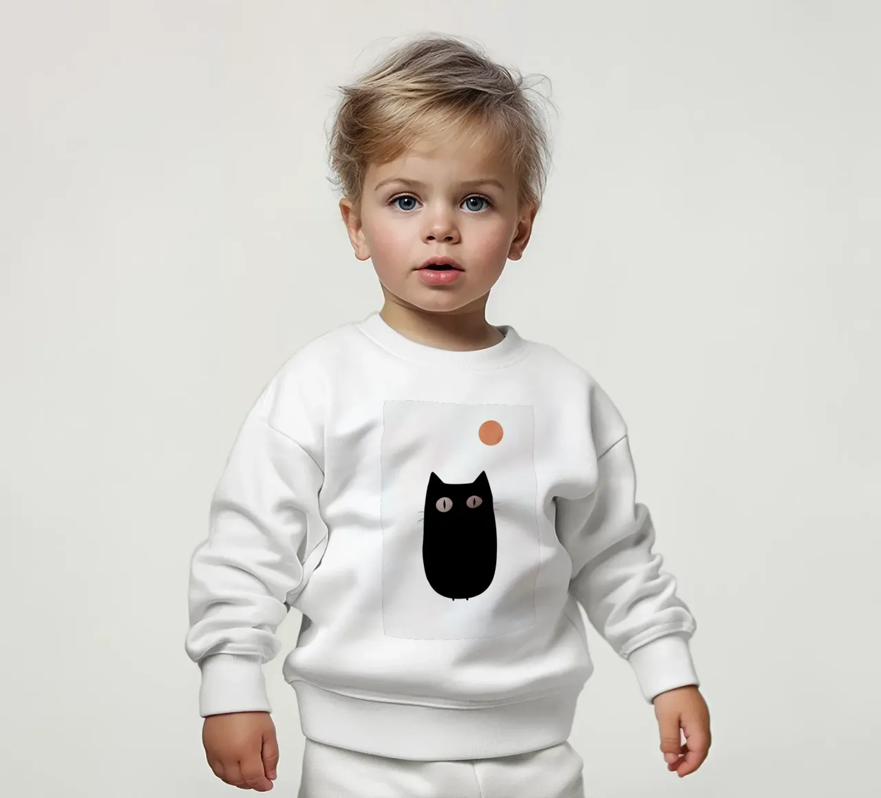 Meow baby sweatshirt by Kubistika