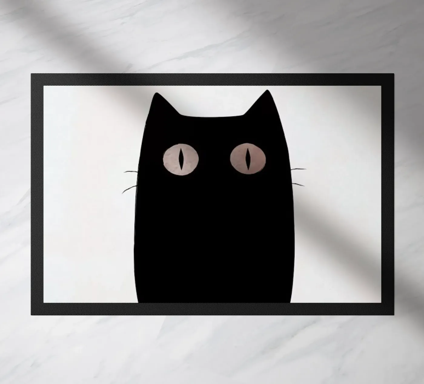 Meow doormat by Kubistika