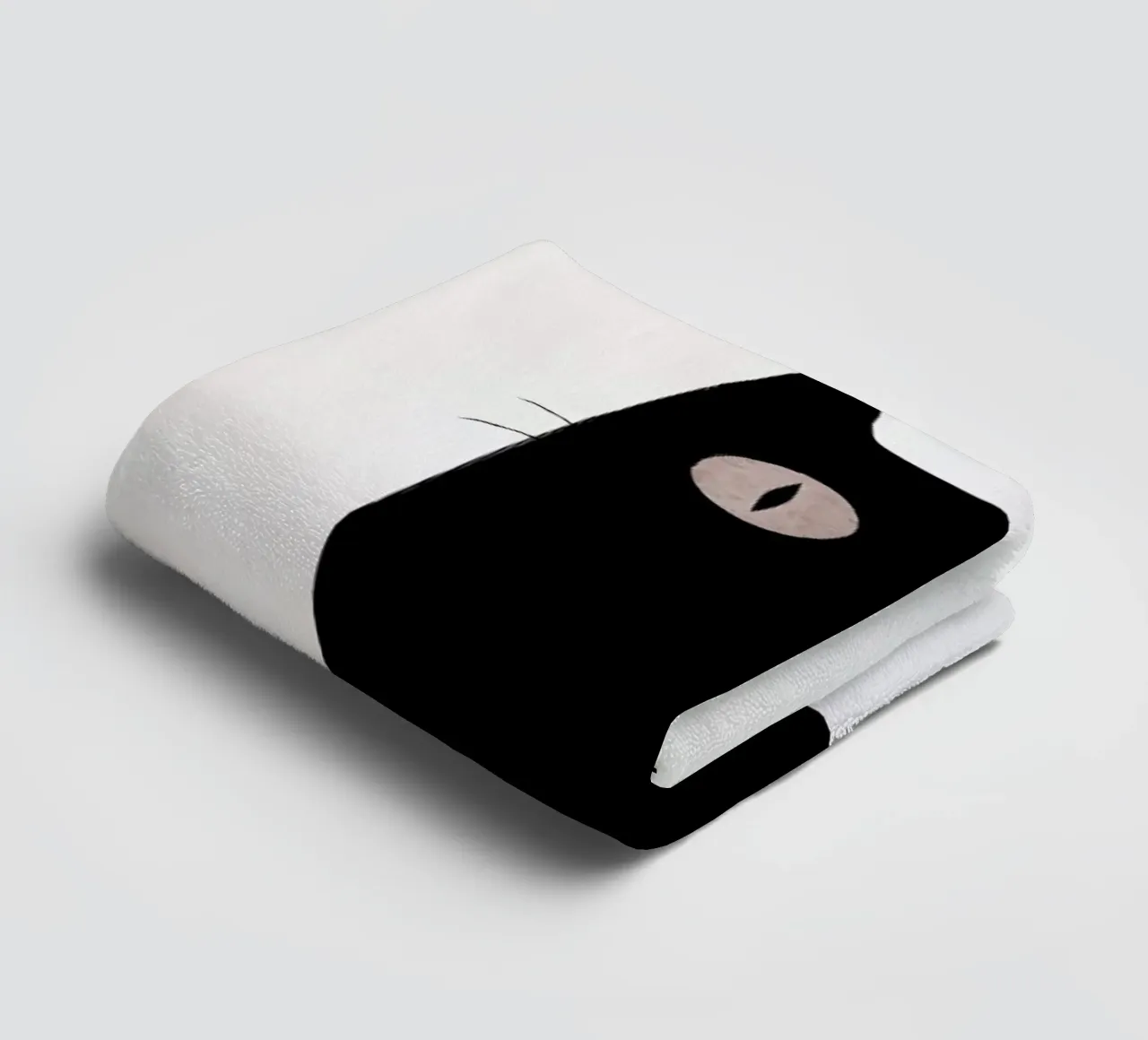 Meow asciugamano da bagno da Kubistika