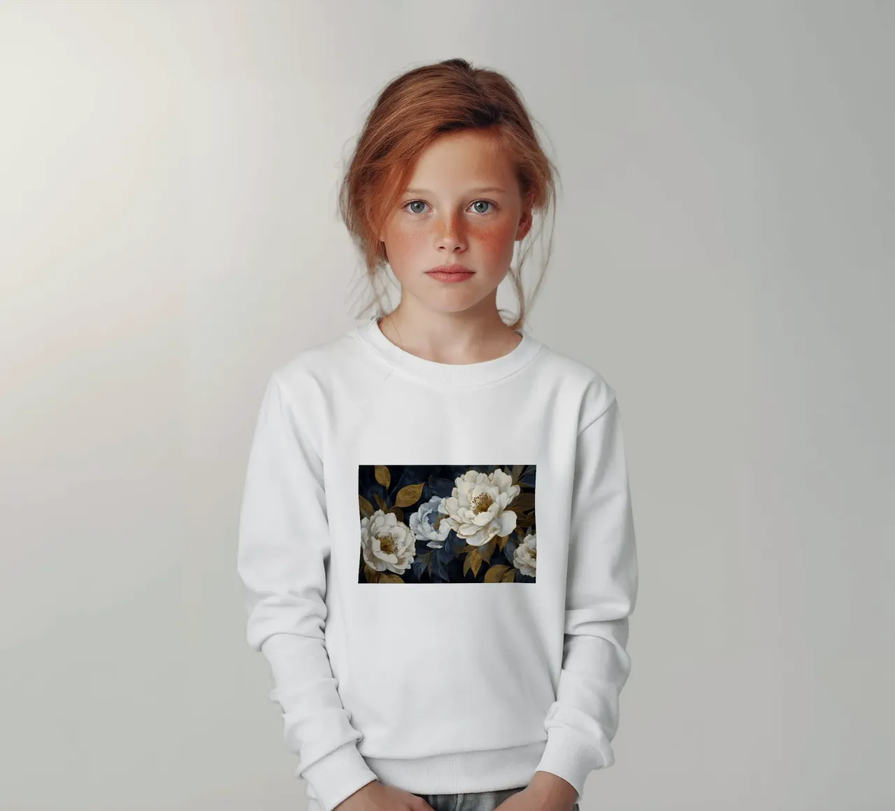 Charm notturno botanico vintage felpa bambino da Modern Muse