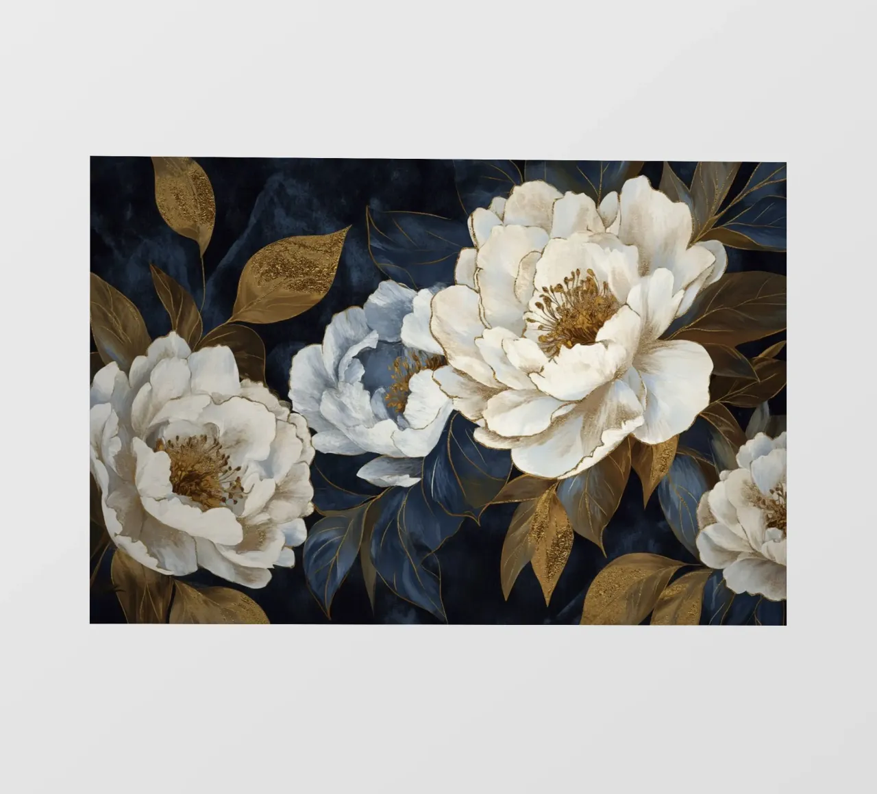 Charm notturno botanico vintage pellicola backlit da Modern Muse