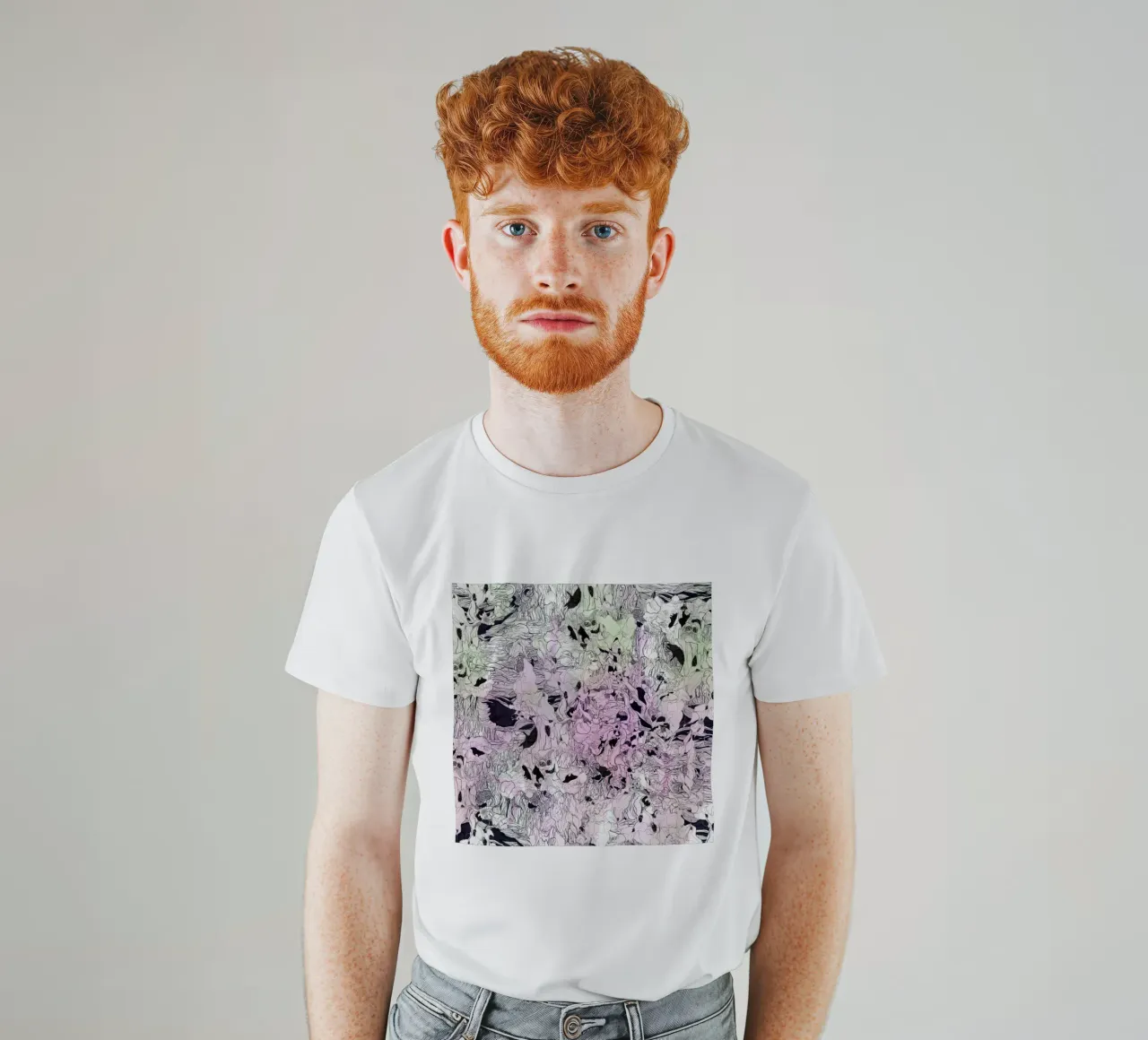 rosa condor t-shirt da Giulio Iurissevich