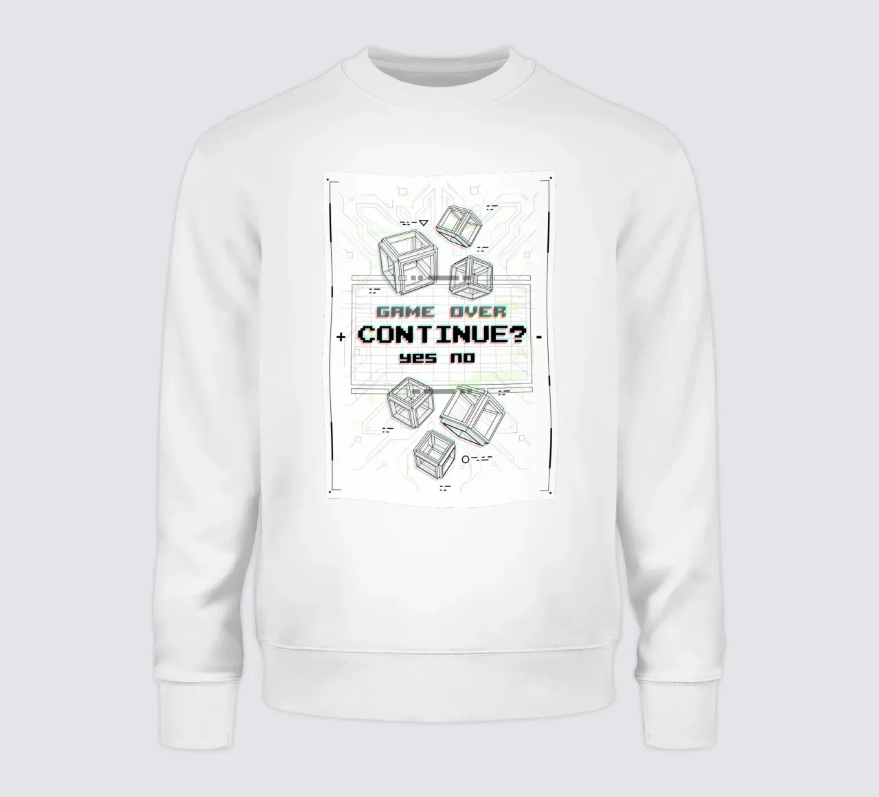 Game Over sweatshirt by Delaplane