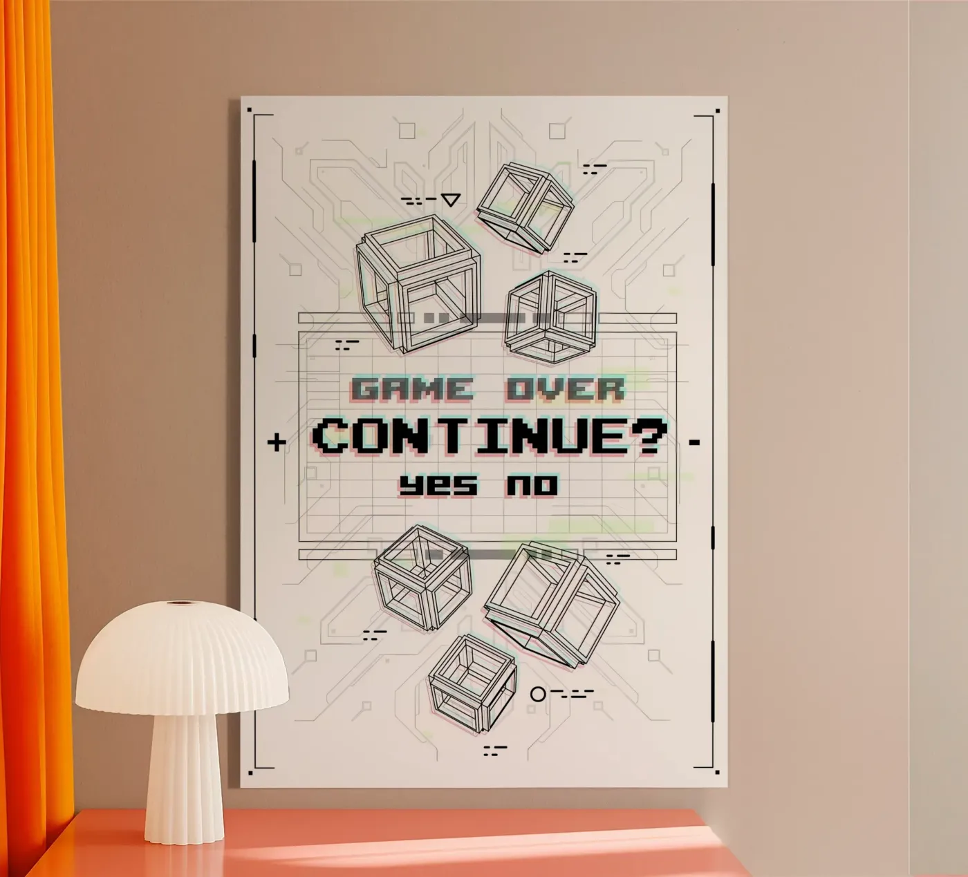 Fin du jeu plexiglas de Delaplane