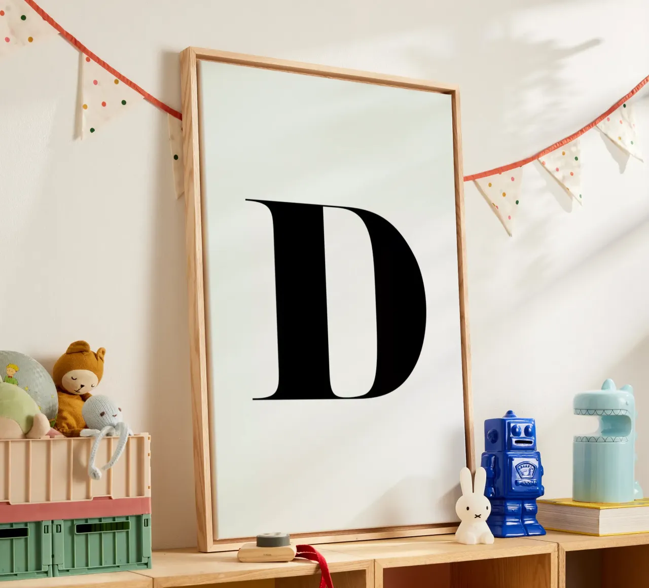 D tela con Cornice a cassetta da Mottos by Sinan Saydik