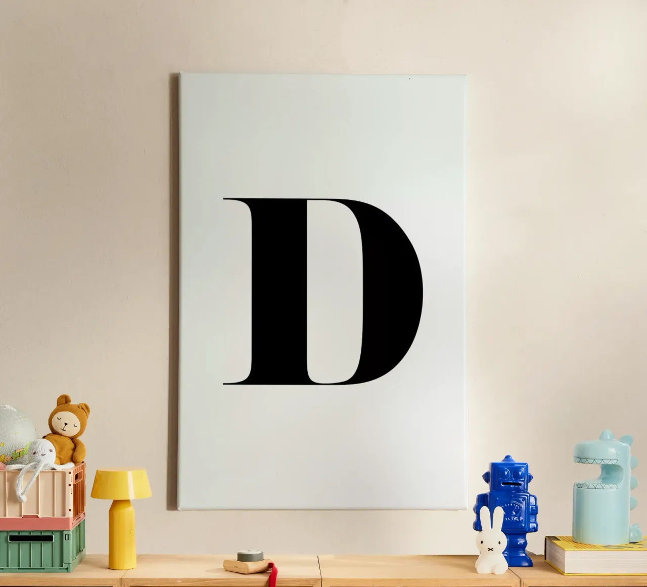 D tela con Cornice a cassetta da Mottos by Sinan Saydik