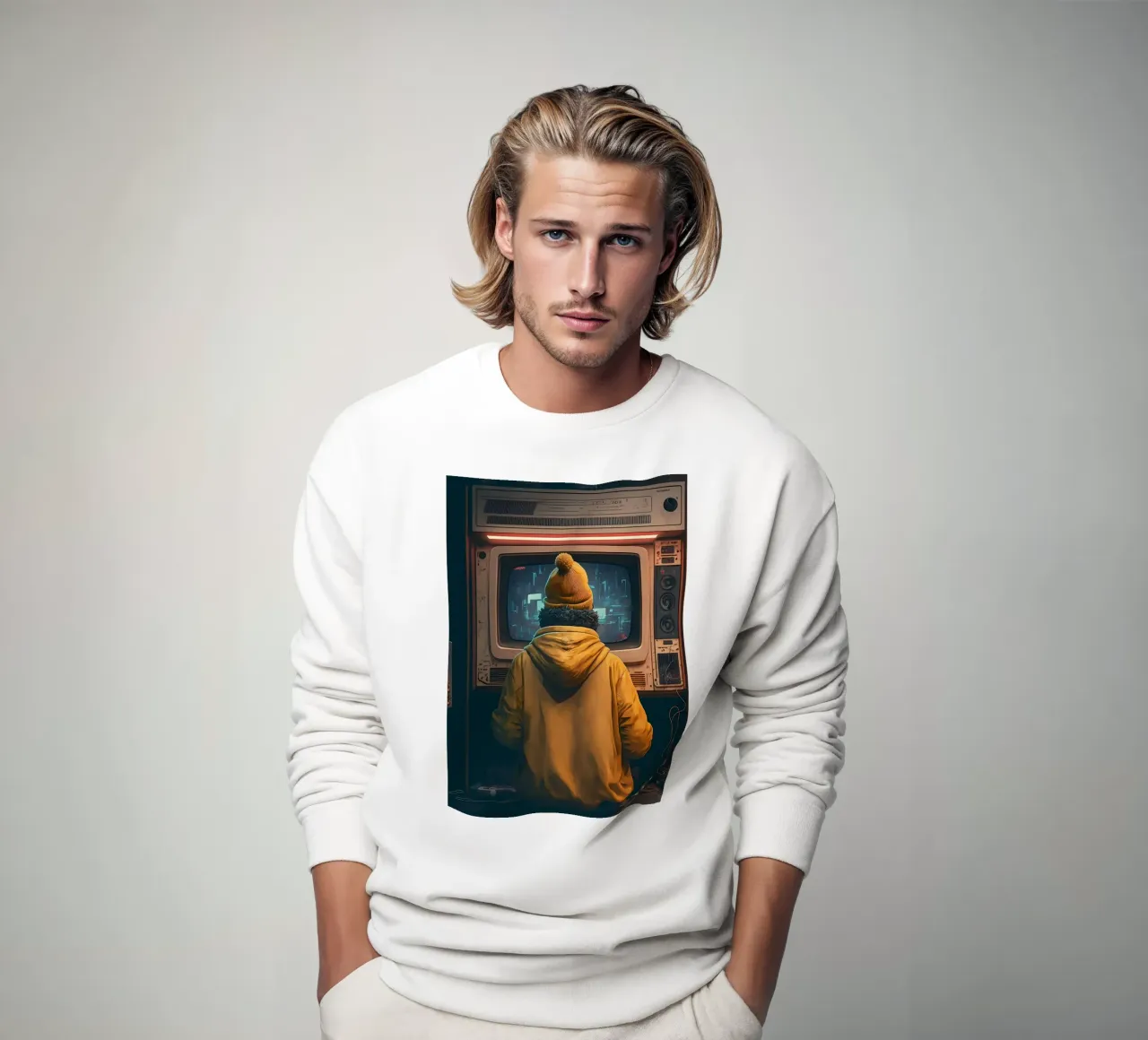 Echte Arcade-Spiele Sweatshirt von Mikesell