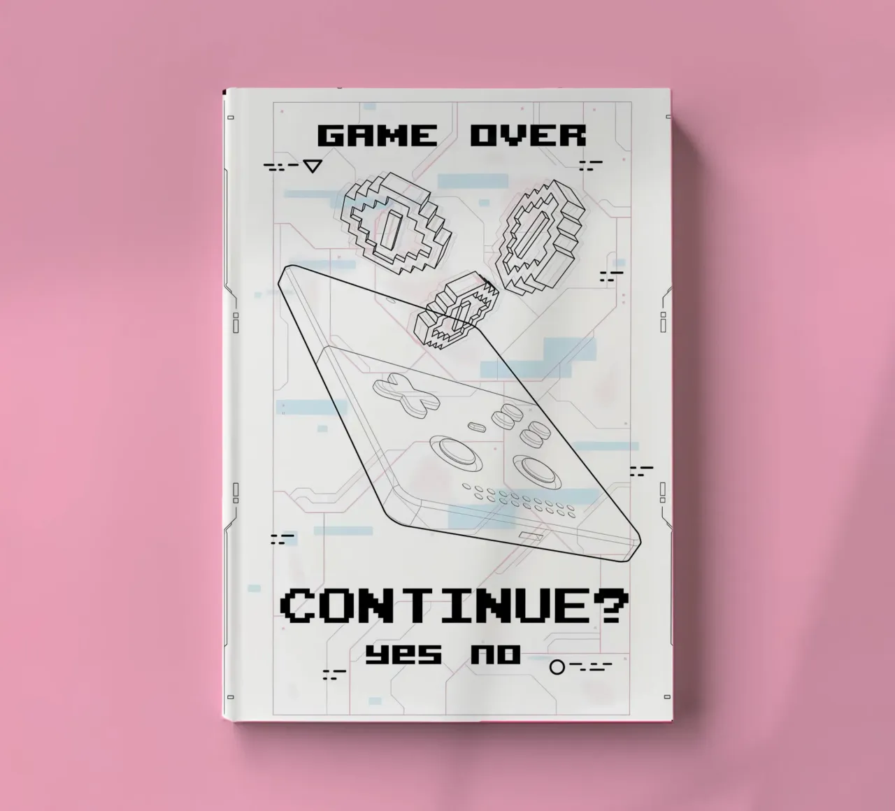 Game Over notebook by Delaplane