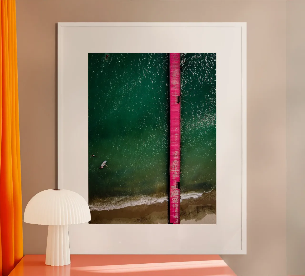 Pink Bridge poster da Framative