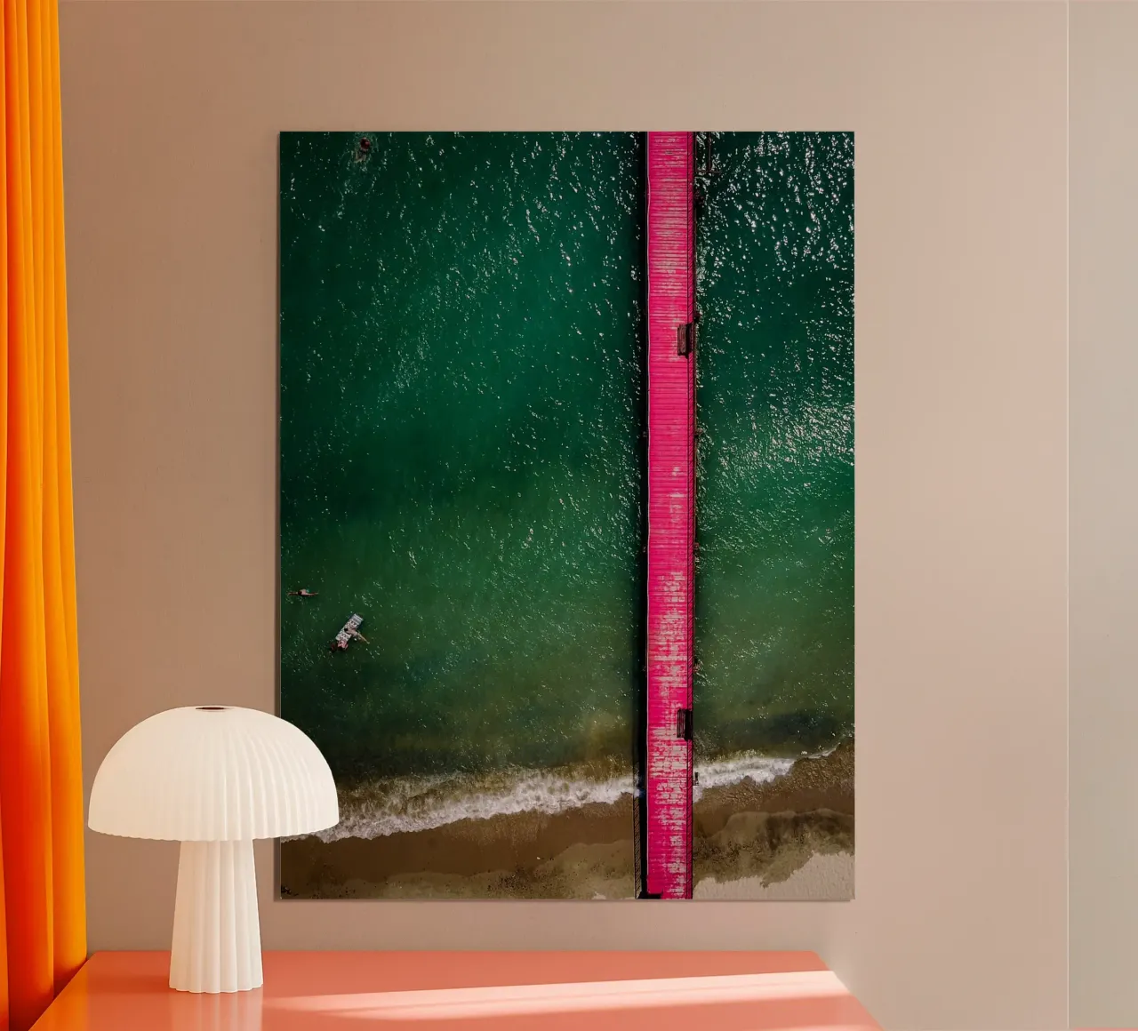 Pink Bridge poster da Framative