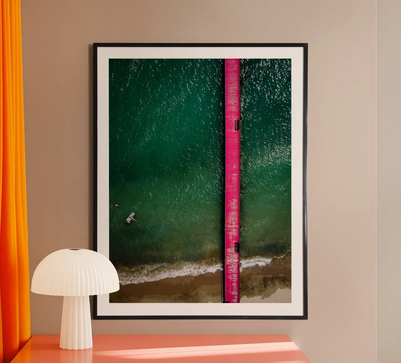 Pink Bridge poster da Framative