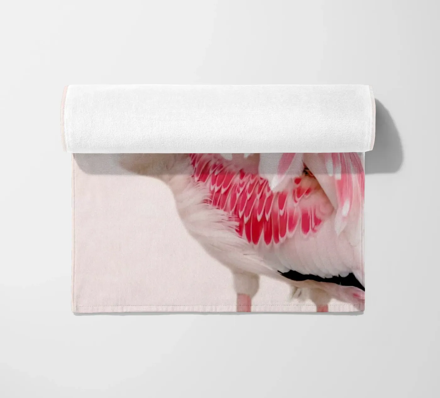 Flamingo Pink telo mare da Ingrid Beddoes