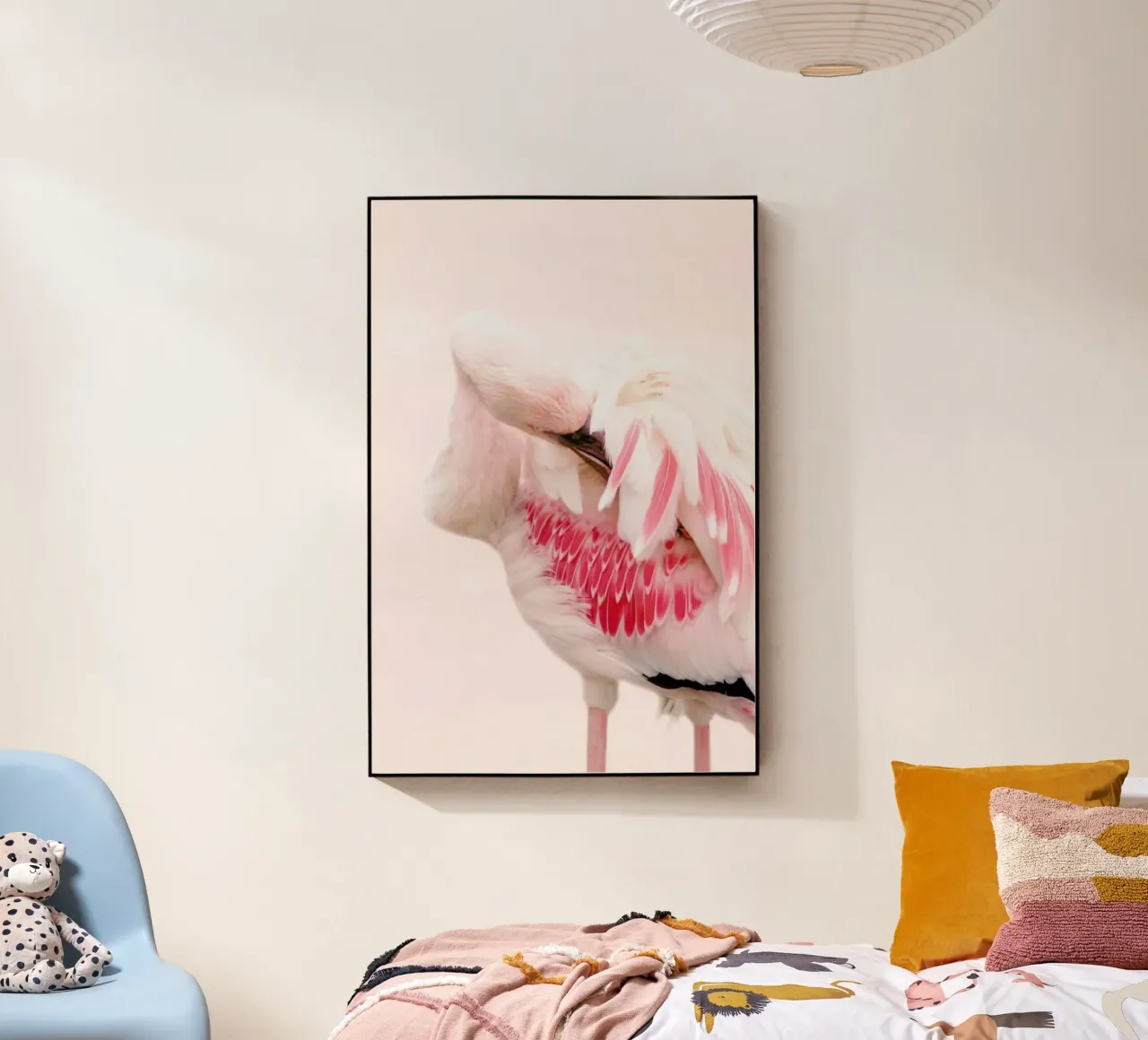 Flamingo Pink plexiglass da Ingrid Beddoes