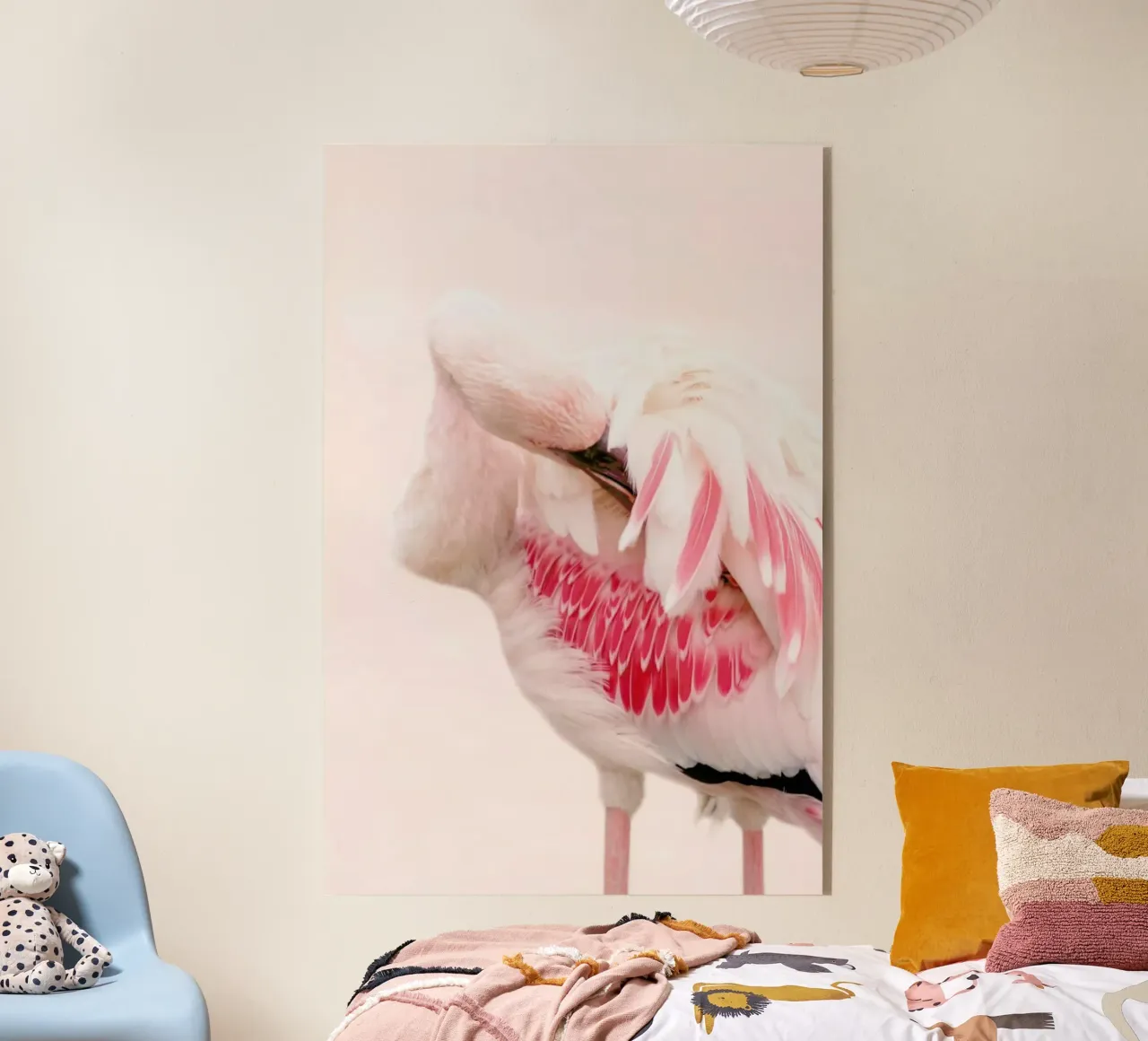 Flamingo Pink plexiglass da Ingrid Beddoes