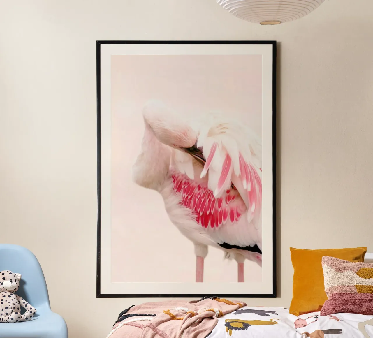 Flamingo Pink poster da Ingrid Beddoes