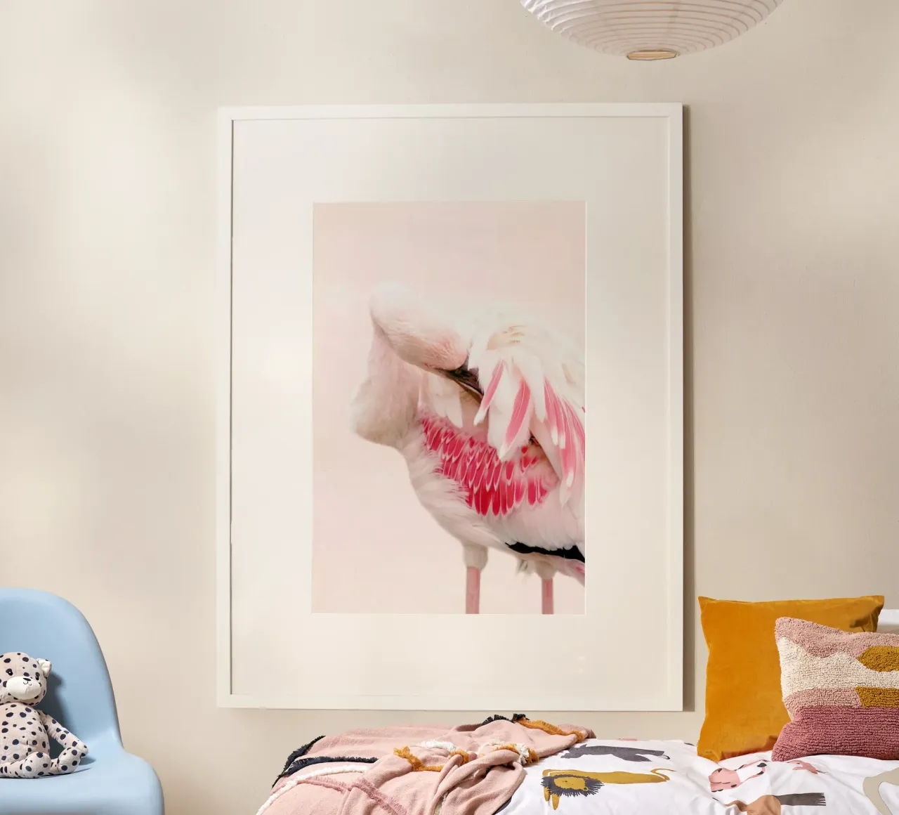 Flamingo Pink poster da Ingrid Beddoes