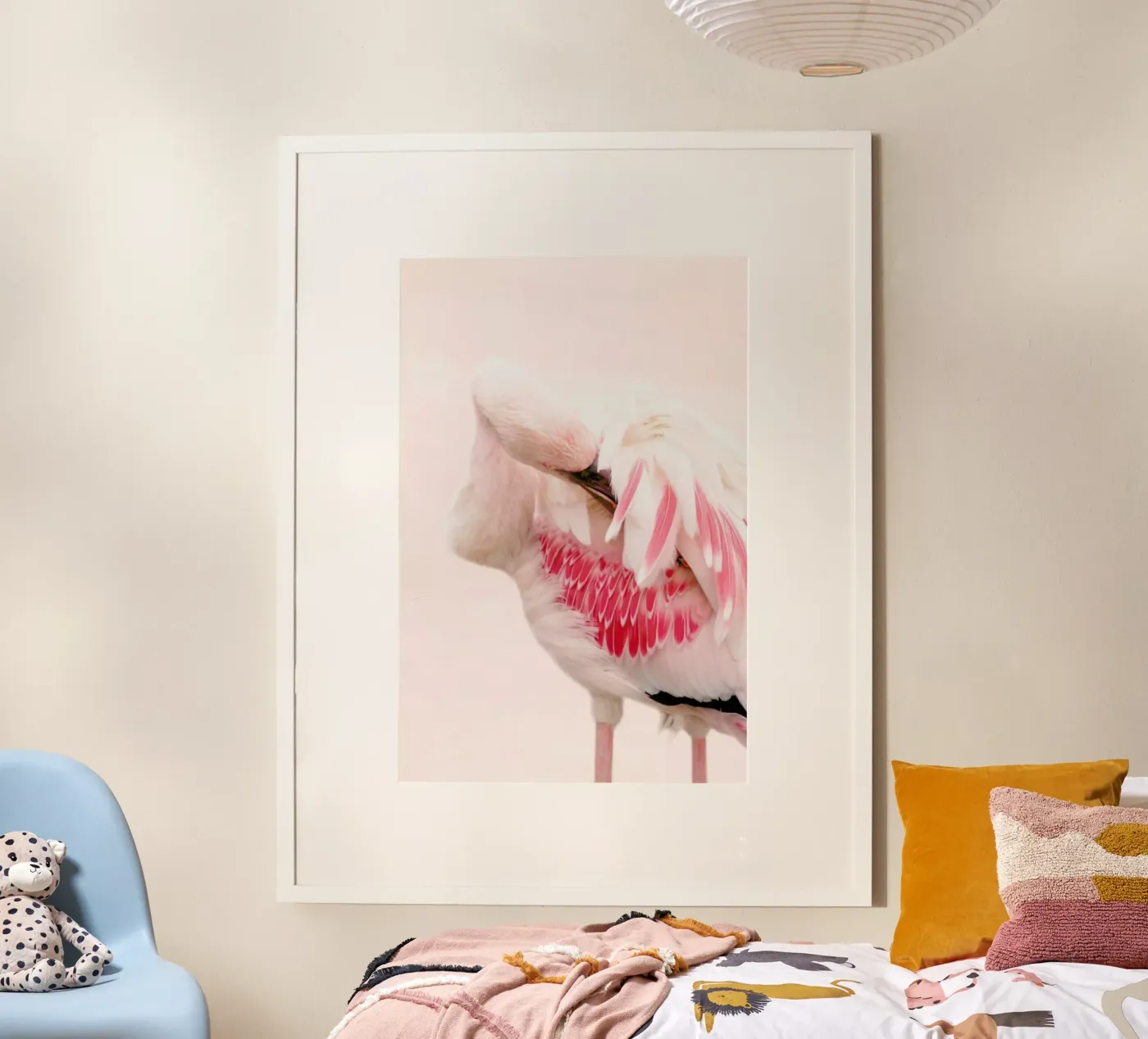 Flamingo Pink poster da Ingrid Beddoes