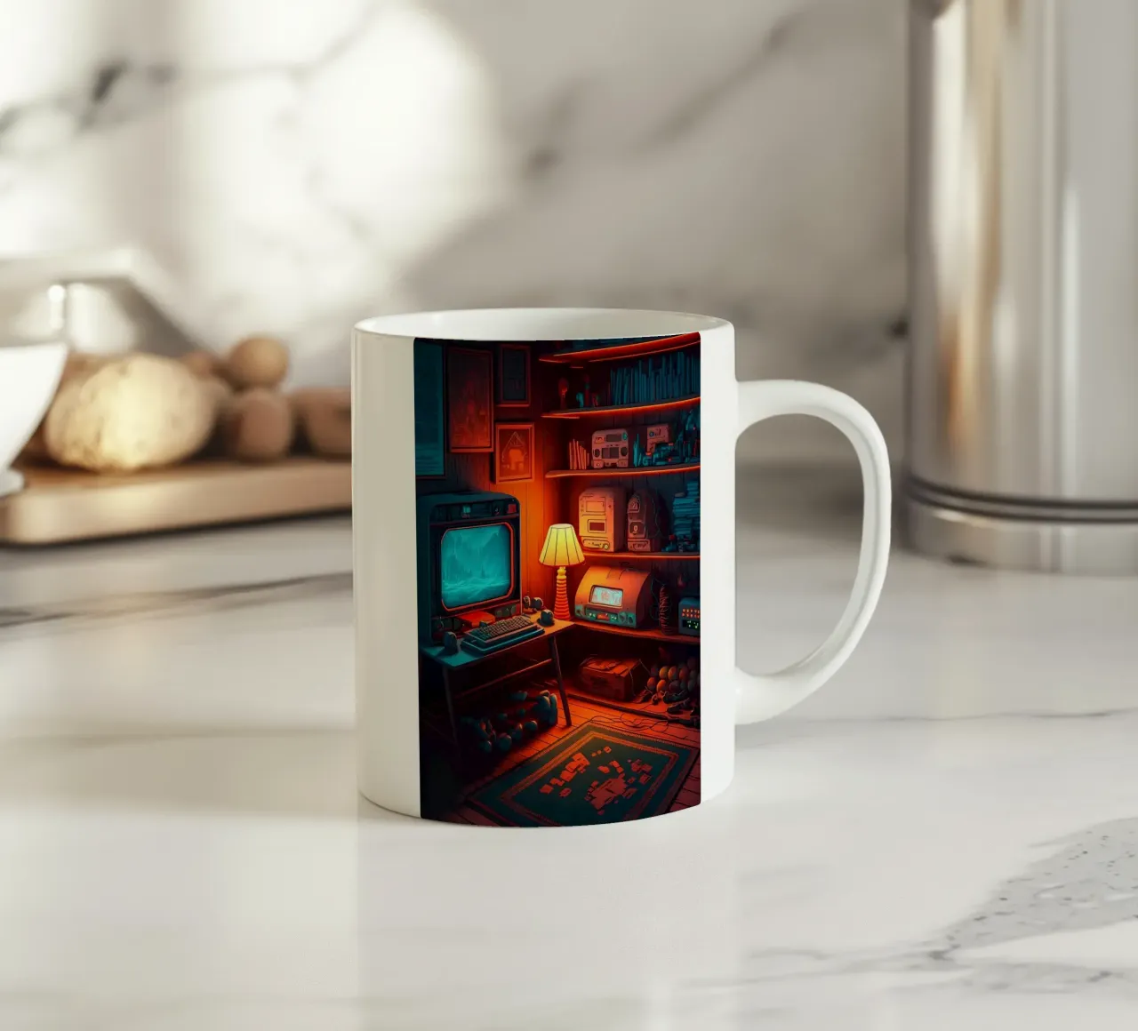 Giochi arcade reali tazza in ceramica da Mikesell