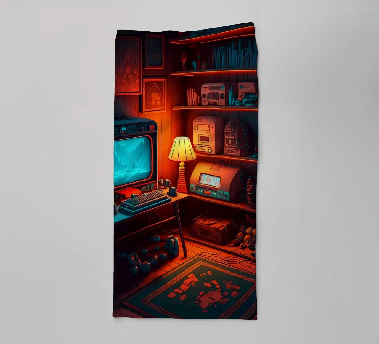 Giochi arcade reali asciugamano da bagno da Mikesell