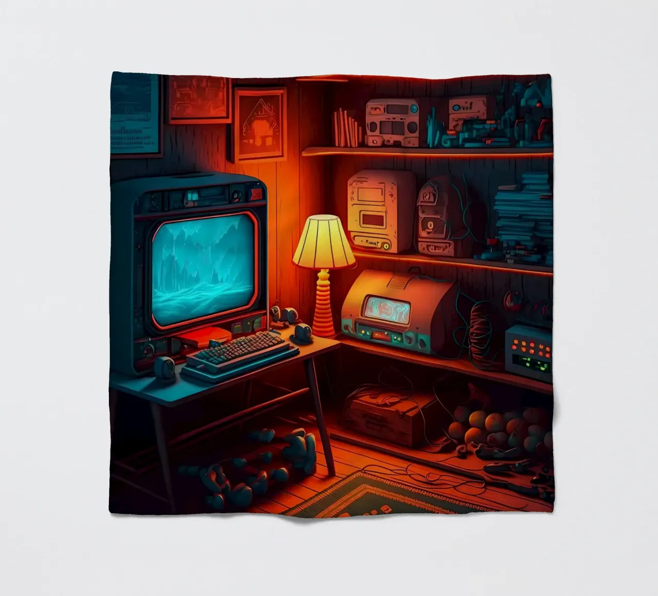 Giochi arcade reali coperta in pile da Mikesell