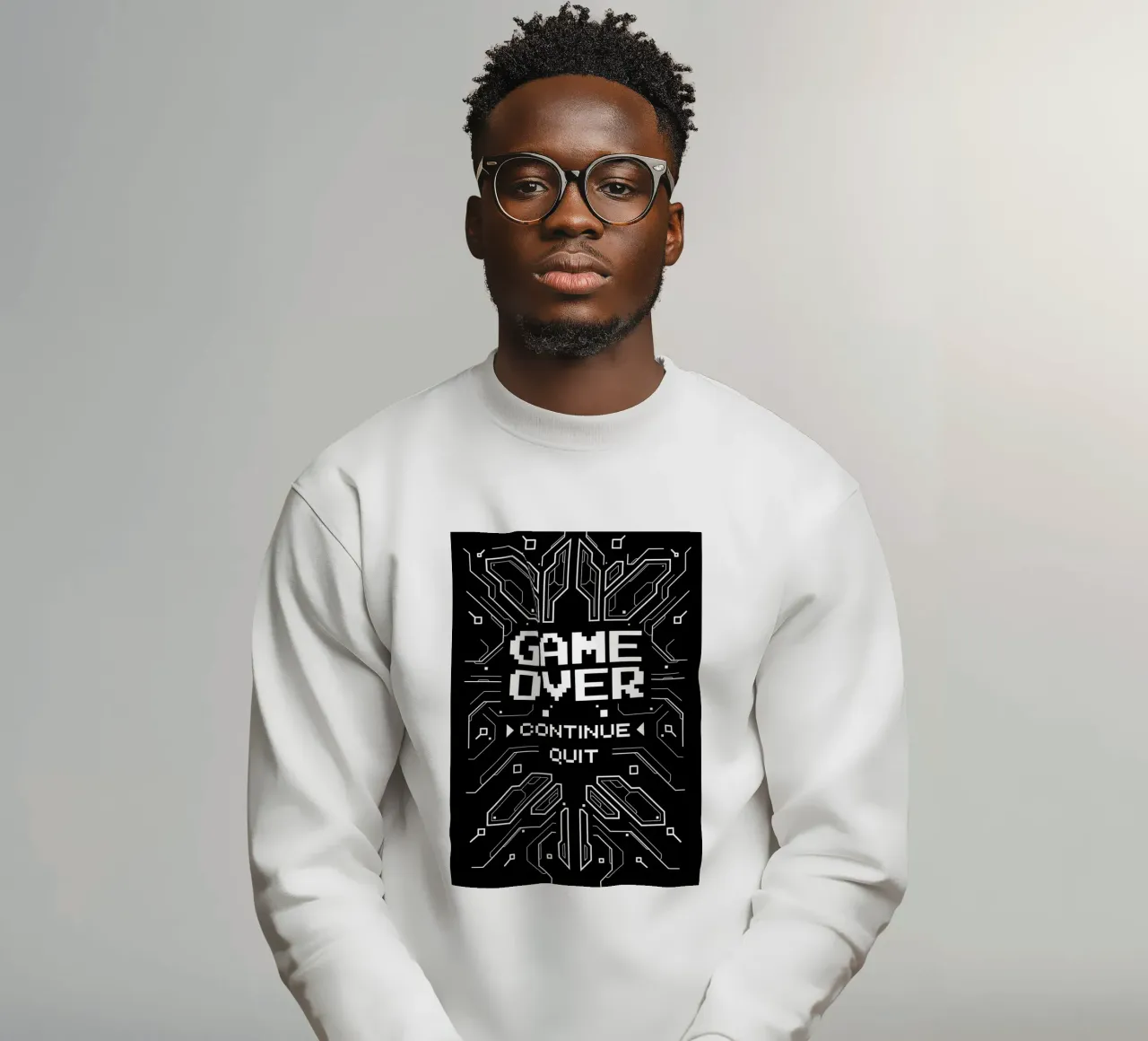 Game Over felpa da Delaplane