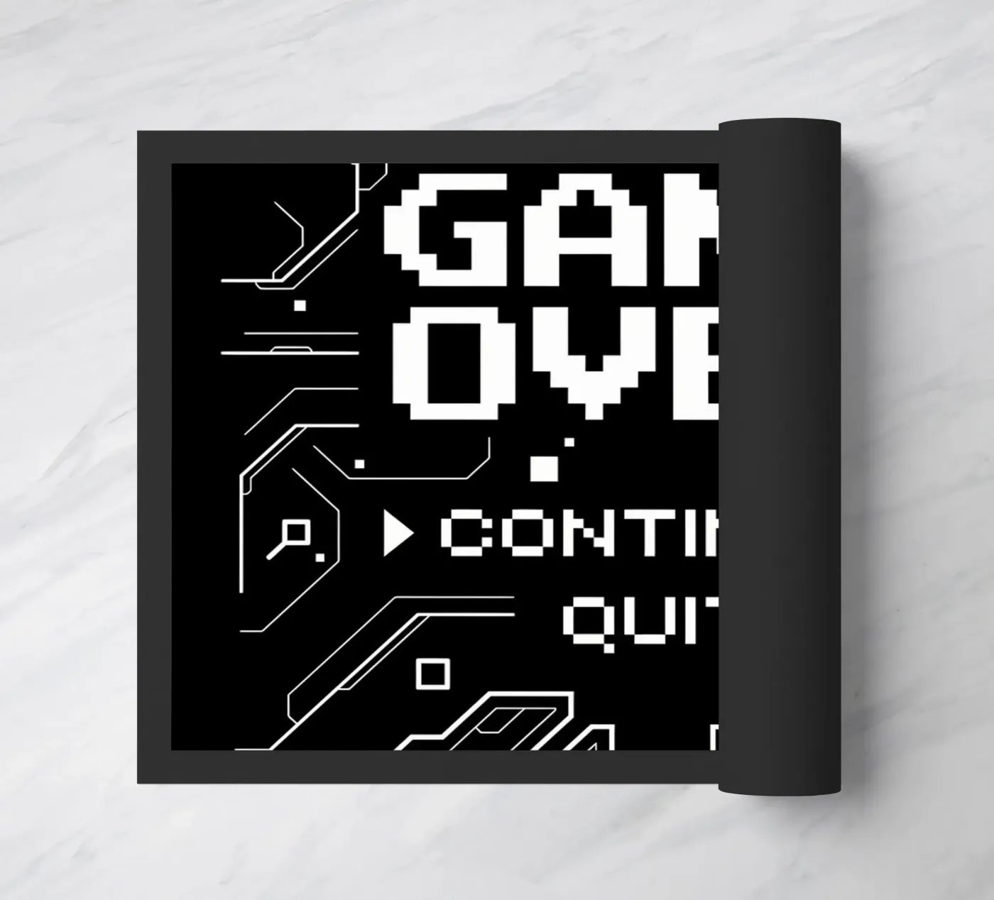 Game Over doormat by Delaplane
